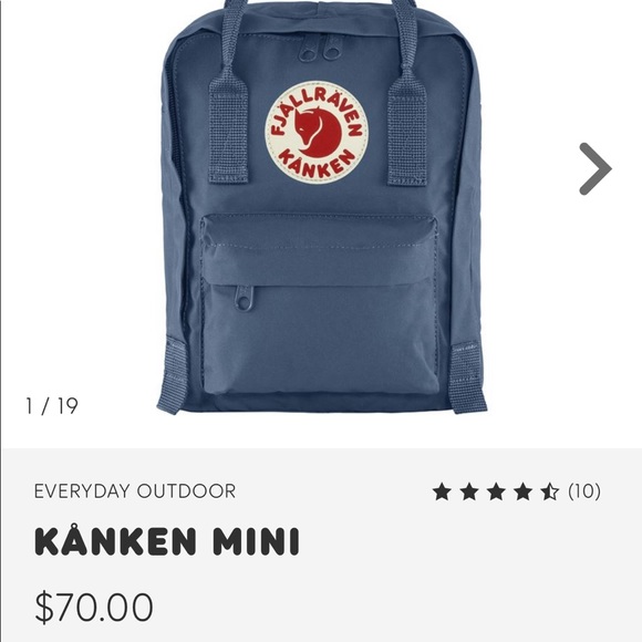Fjallraven Kanken Mini in “Gray Blue” - Picture 7 of 7